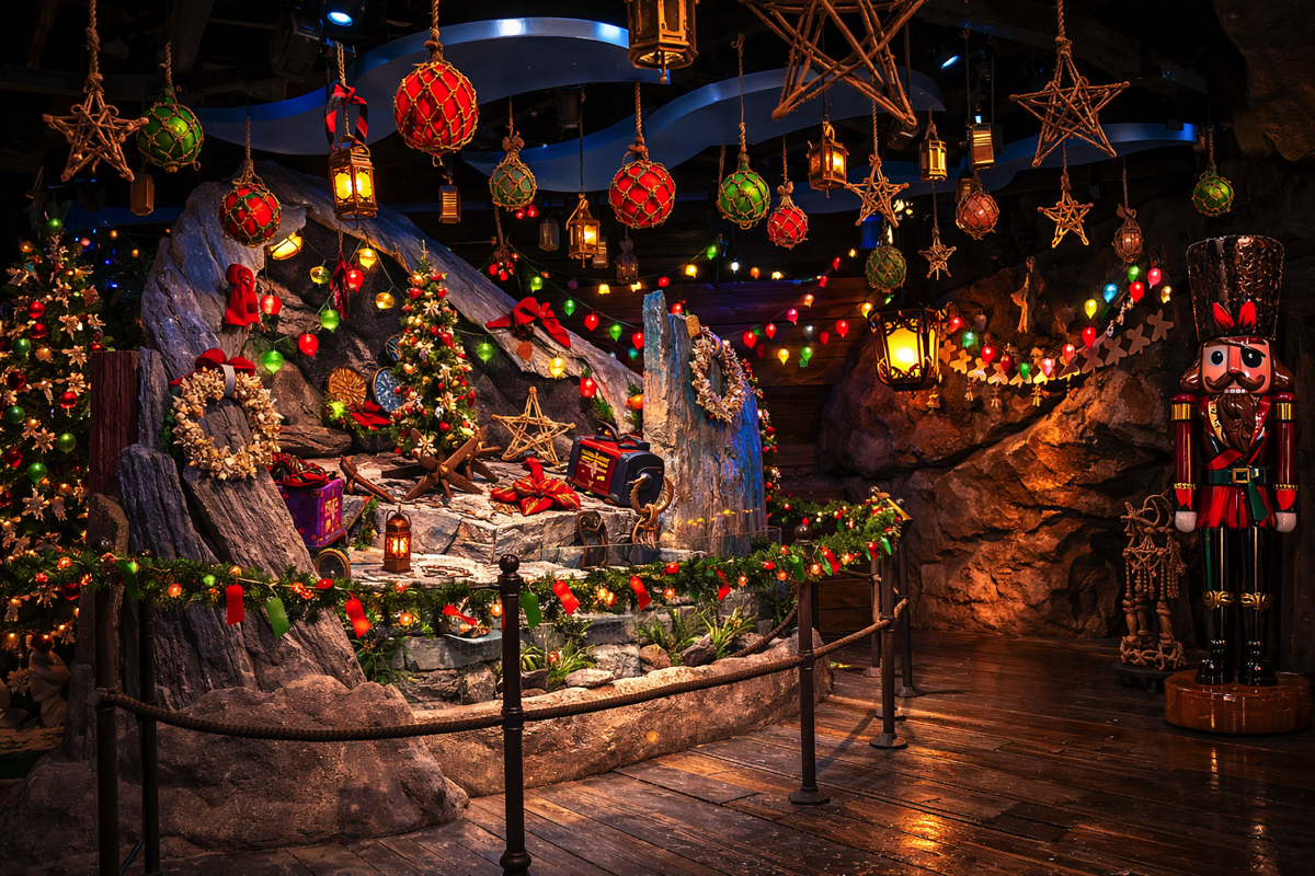 Shipwreck Cove Crab Habitat for Christmas