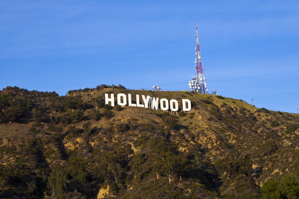 Hollywood Sign Font