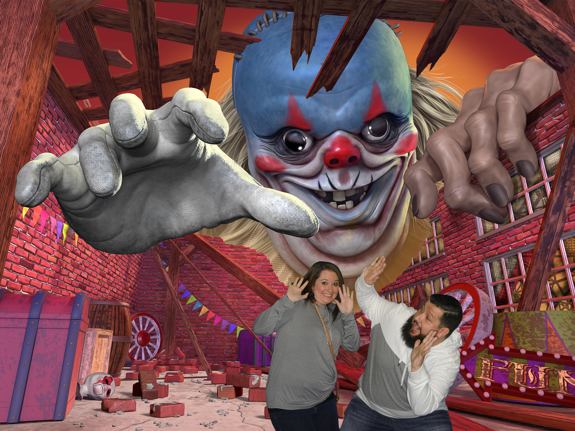COC-Carnival-Image Guest in Castle of Chaos photo op