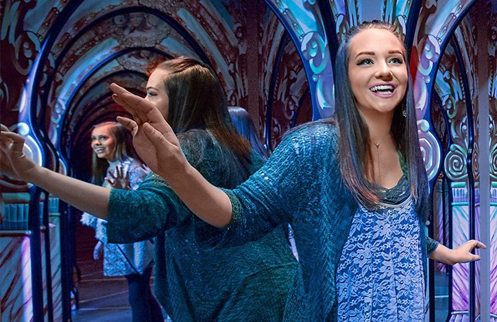 Hannah's Maze of Mirrors