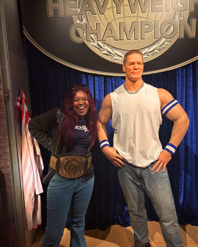 Guest with John Cena