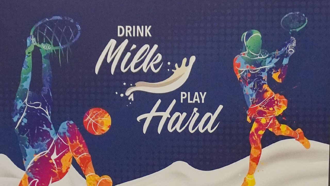 Drink Milk. Play Hard.