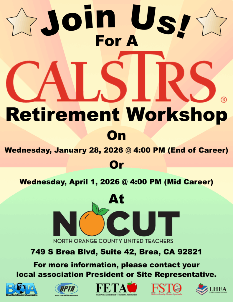 2026 CalSTRS Workshop Flyer