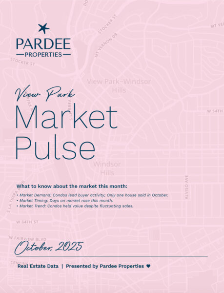 Market Pulse - View Park October 2025