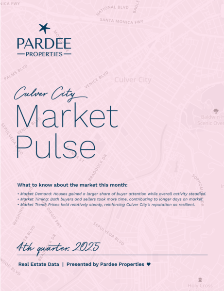 Market Pulse - Culver City Q4 2025