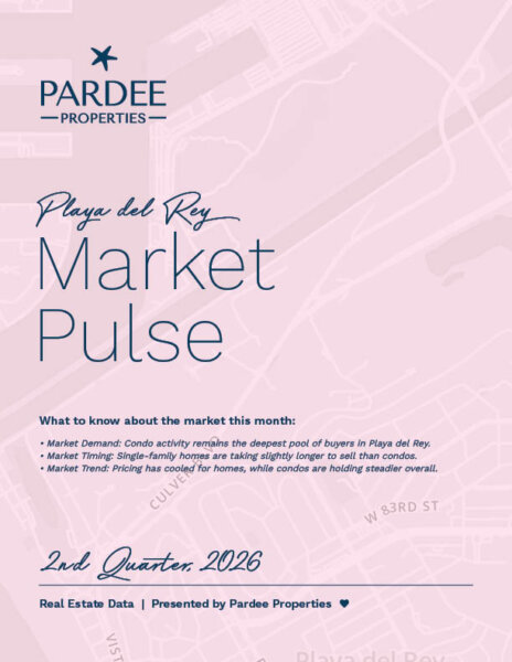 Market Pulse - Playa Del Rey Q2 2026