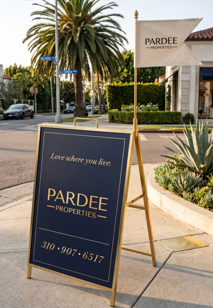 Open-house signage