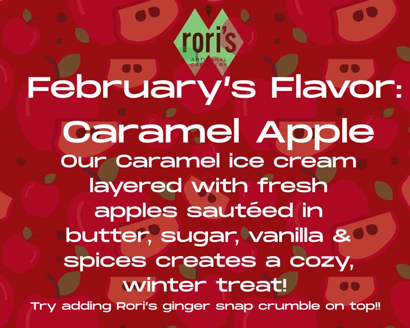 January's Special Flavors: TOASTED COCONUT & DARK CHOCOLATE This creamy coconut ice cream is filled with toasted coconut and a ton of deep dark chocolate shards.