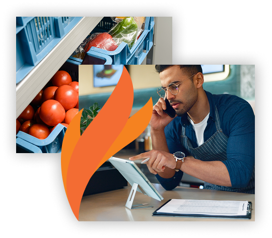 Chef Ordering Food
